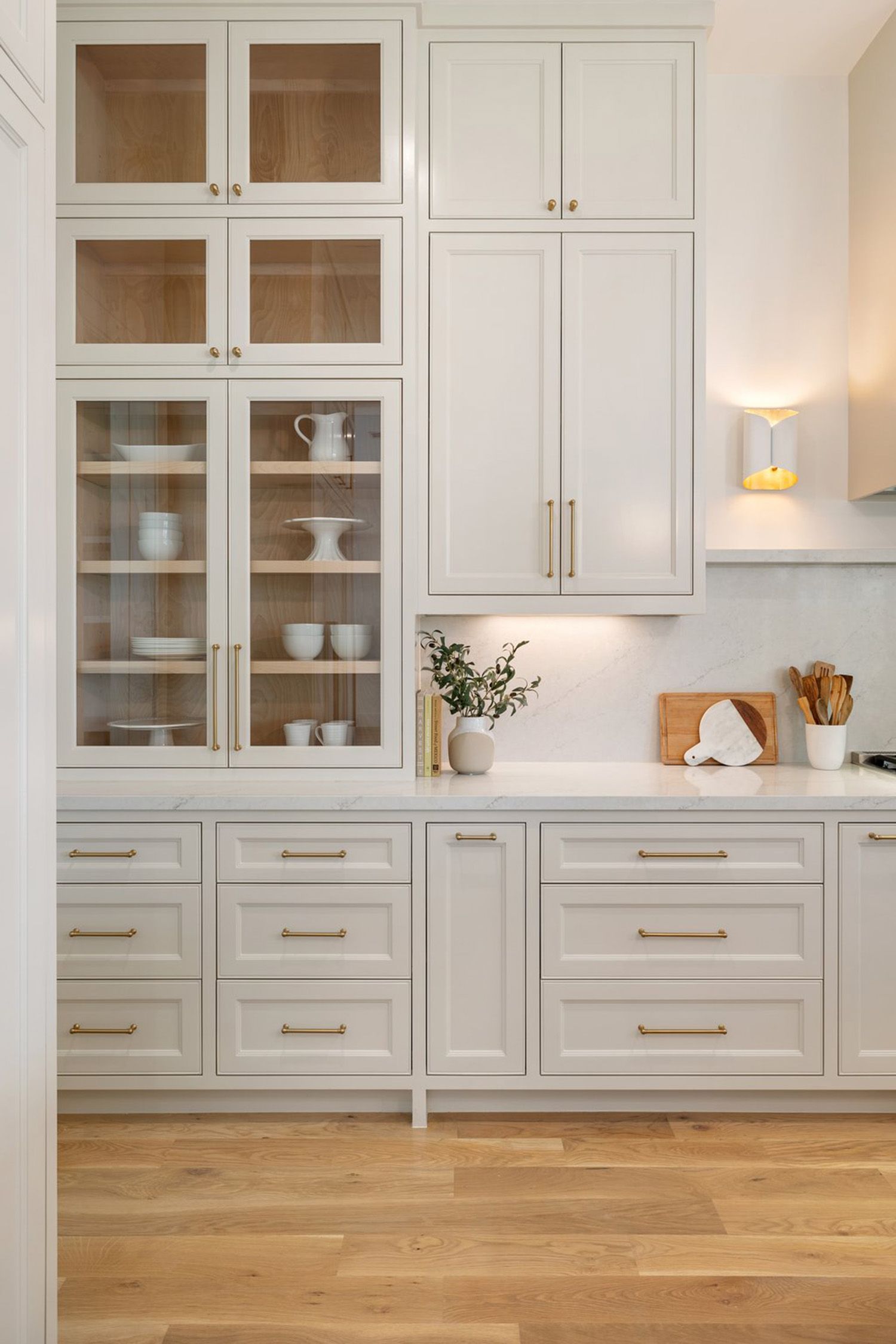 Kitchen cabinet detail